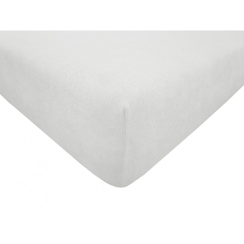 Frottee Massageliegenbezug - Farbe: Weiß
