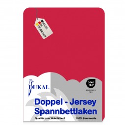 Topper Spannbettlaken Topper Spannbetttuch Topper Bettlaken Topper Laken - Farbe: Rot